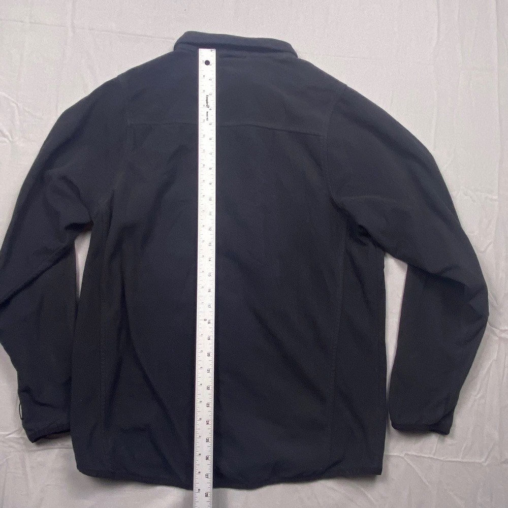 TOG24 Axis Fleece Jacket Mens Large Black Full Zip Outdoor Hiking Layering - Picture 9 of 15
